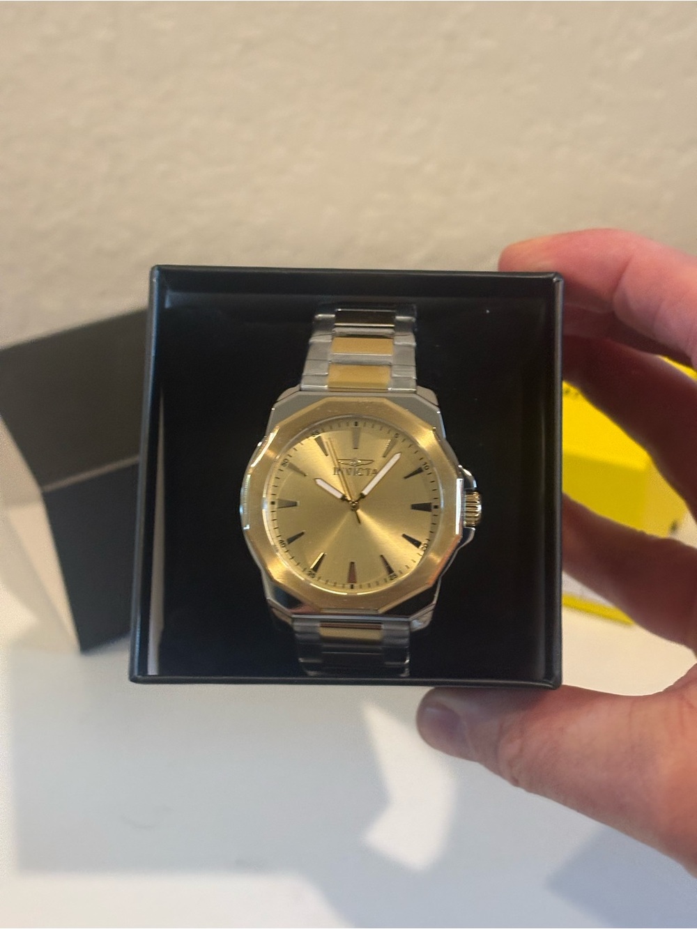 Invicta Speedway Dominus Men's Watch - 42mm, Gold, Steel NWT